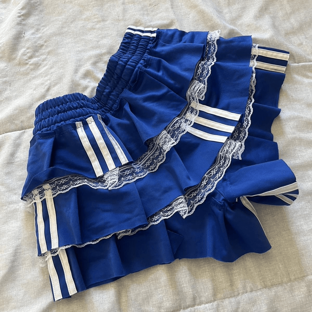 Jupe Asymétrique en Gabardine